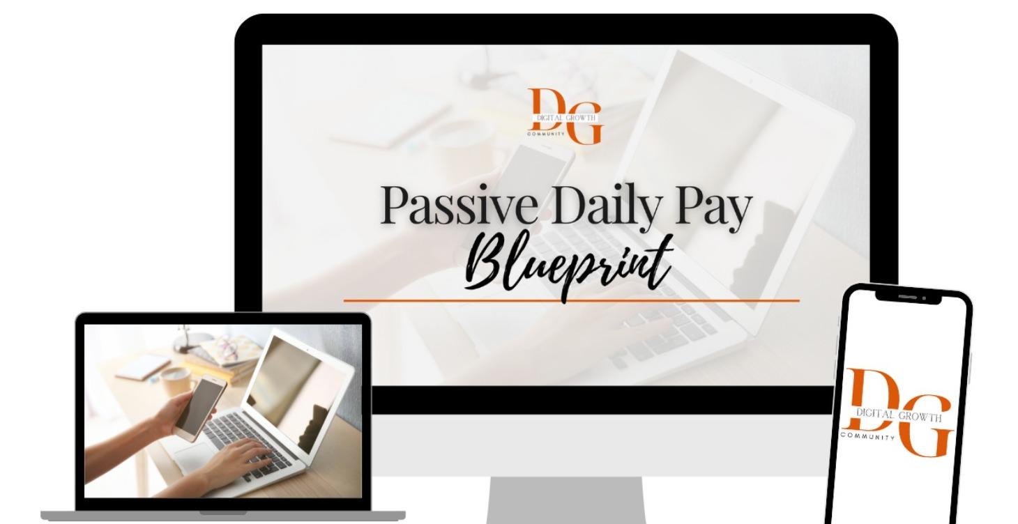Passive Dailypay Blueprint= $300