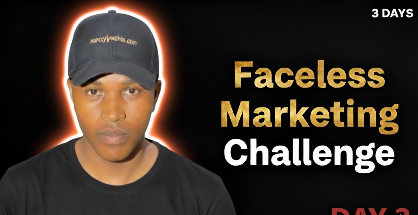3 Days Faceless Marketing Challenge