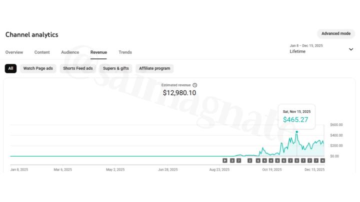 💰 YouTube Revenue Automation in Action 💰