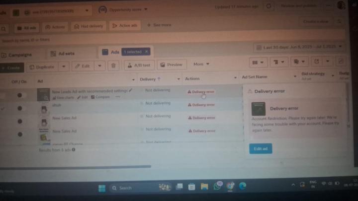Help ! Meta ad specialist