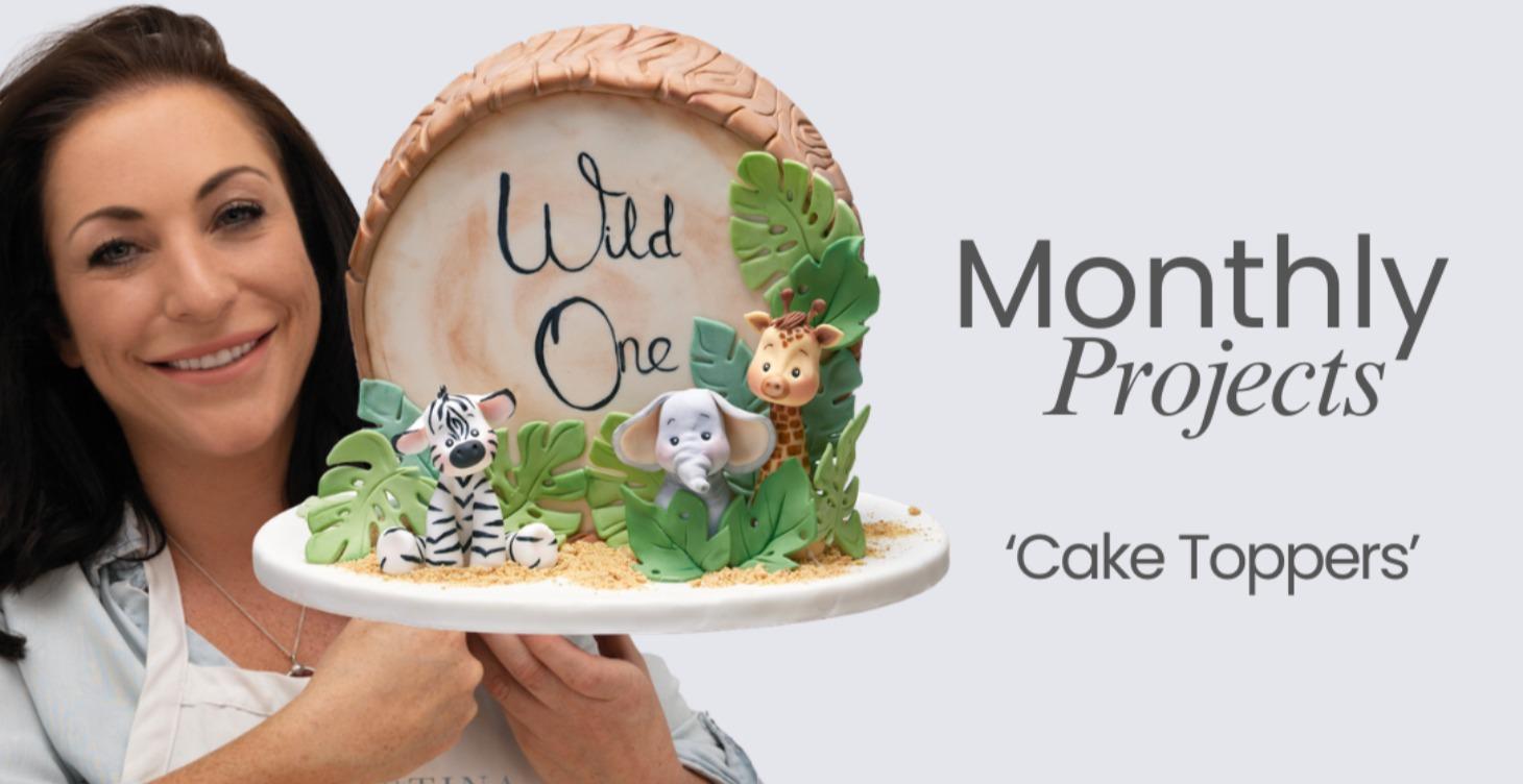 Monthly Cake Topper Projects