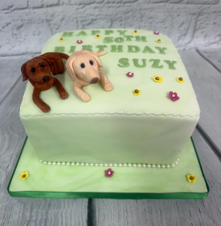 My lab cake