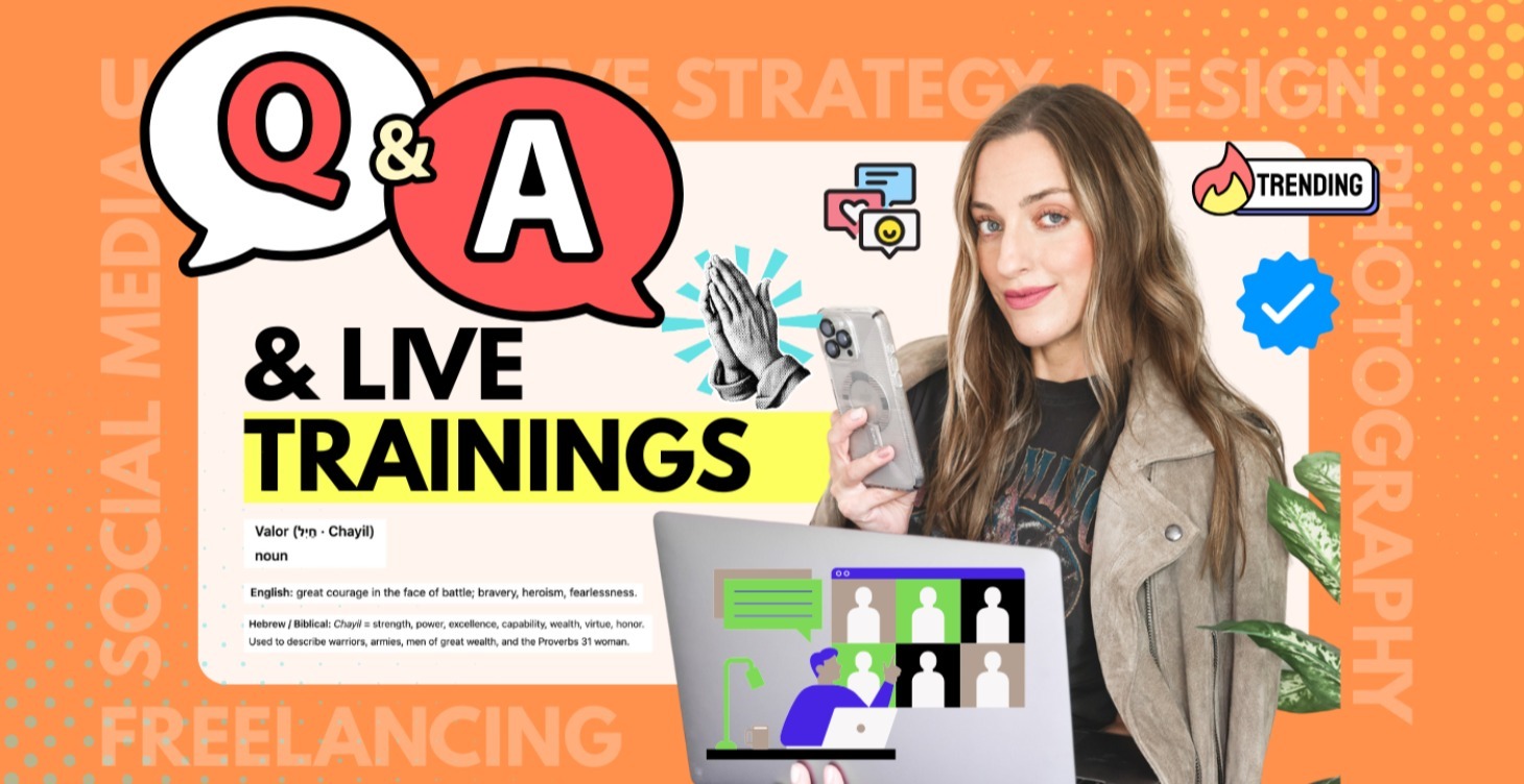 Live Trainings & Q+A