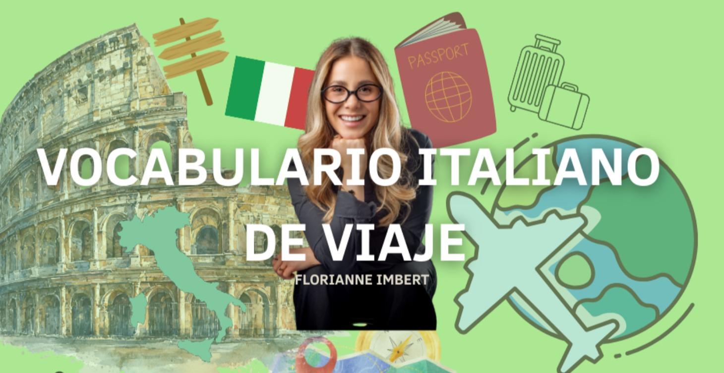 BONUS: Vocabulario de viaje en italiano