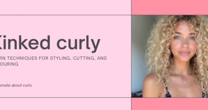 Kinked curly 