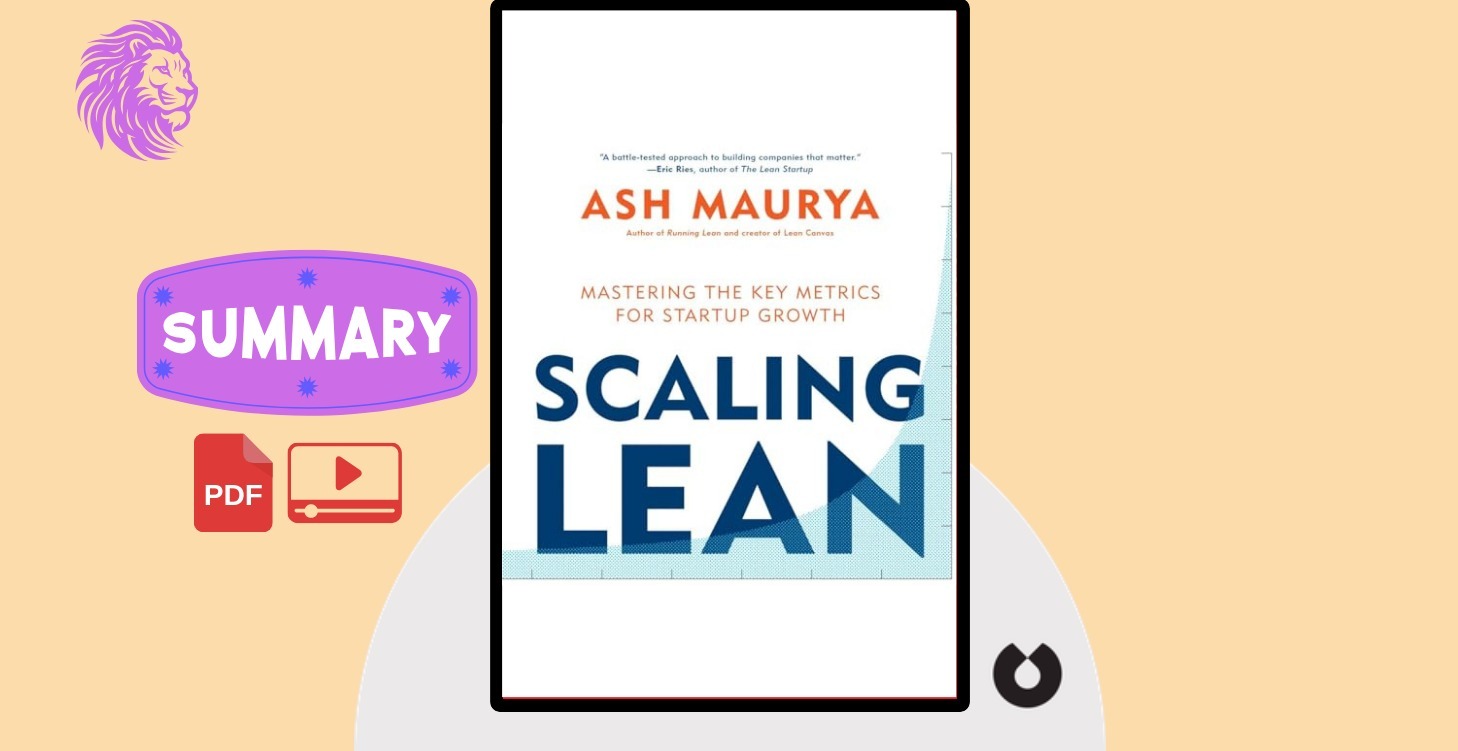 Scaling Lean - Ash Maurya