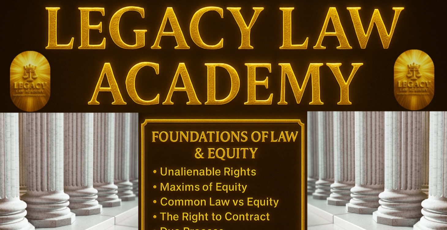 Foundations of Law & Equity