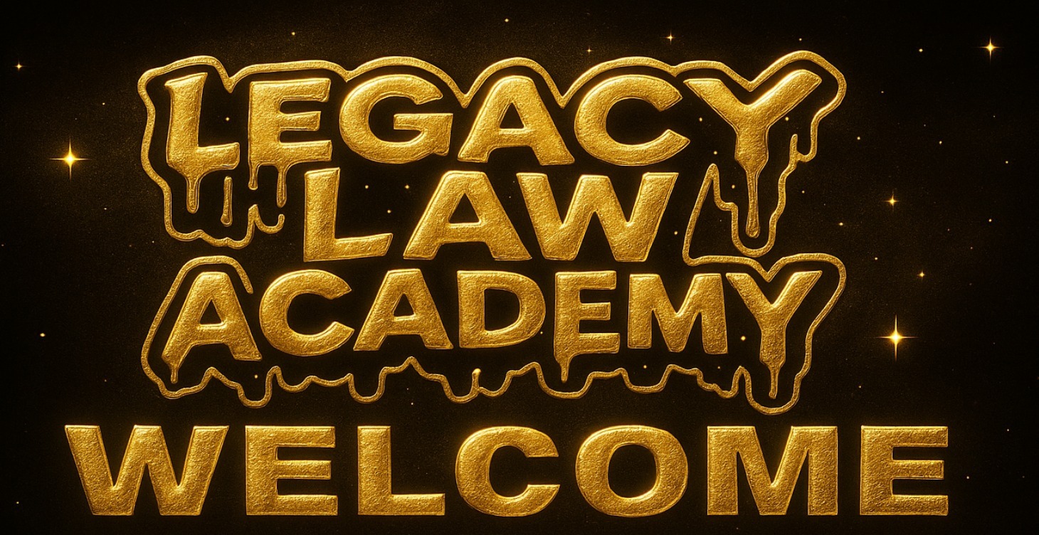 "Welcome to Legacy Law Academy"