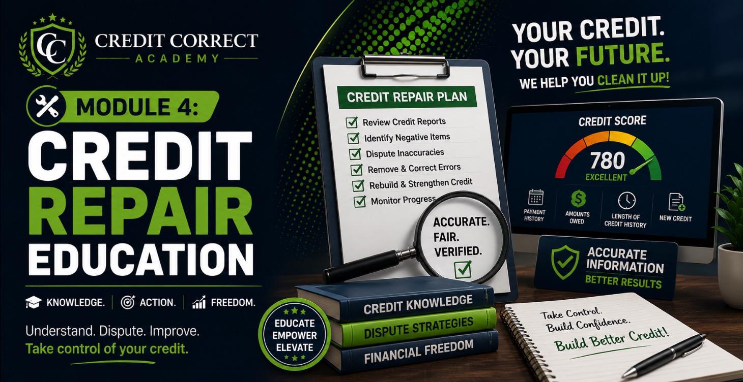 🛠️ Module 4: Credit Repair Education
