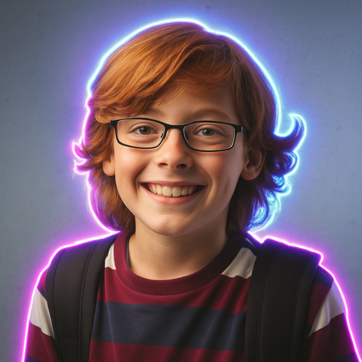 باقة المصمم - تأثير نيون على حواف الكائن