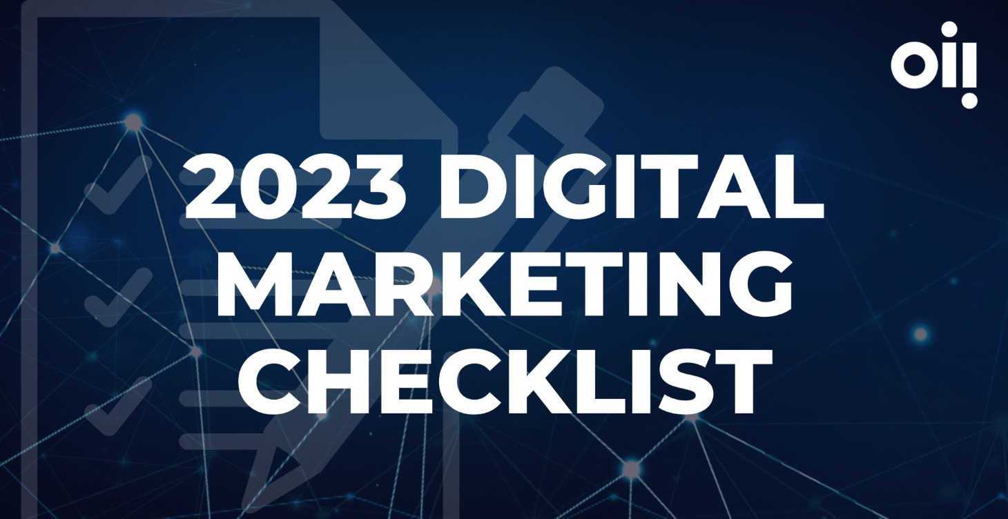 2023 Digital Marketing Checklist