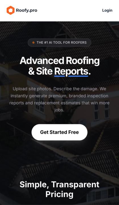 New Roof Inspection Tool