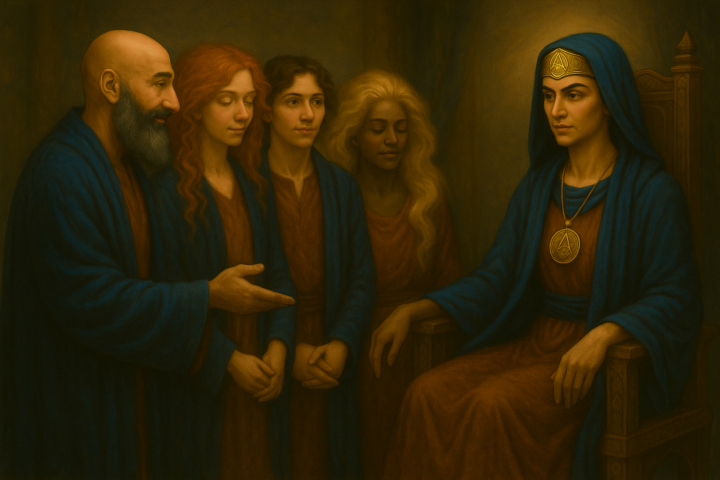 SHOWED HER ARTICLES ABOUT HER BY DEVOTEES