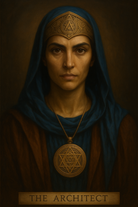 THE ARCHITECT DEFINES HERSELF (Image is a self portrait by her)