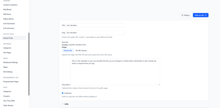 Upload Claude Artifacts to your Djangify Store and Download Your Data