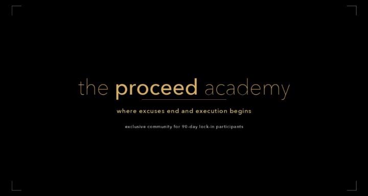 the proceed academy