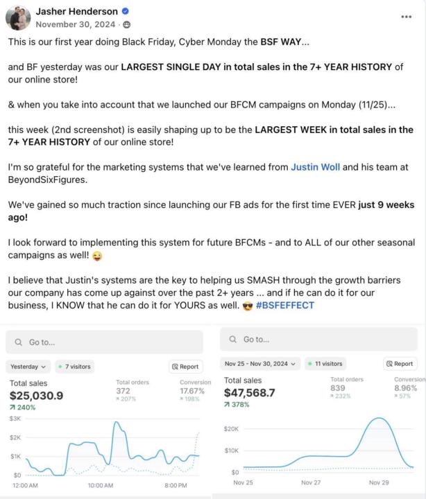 The 8-Figure Black Friday System (Live Training Tomorrow)