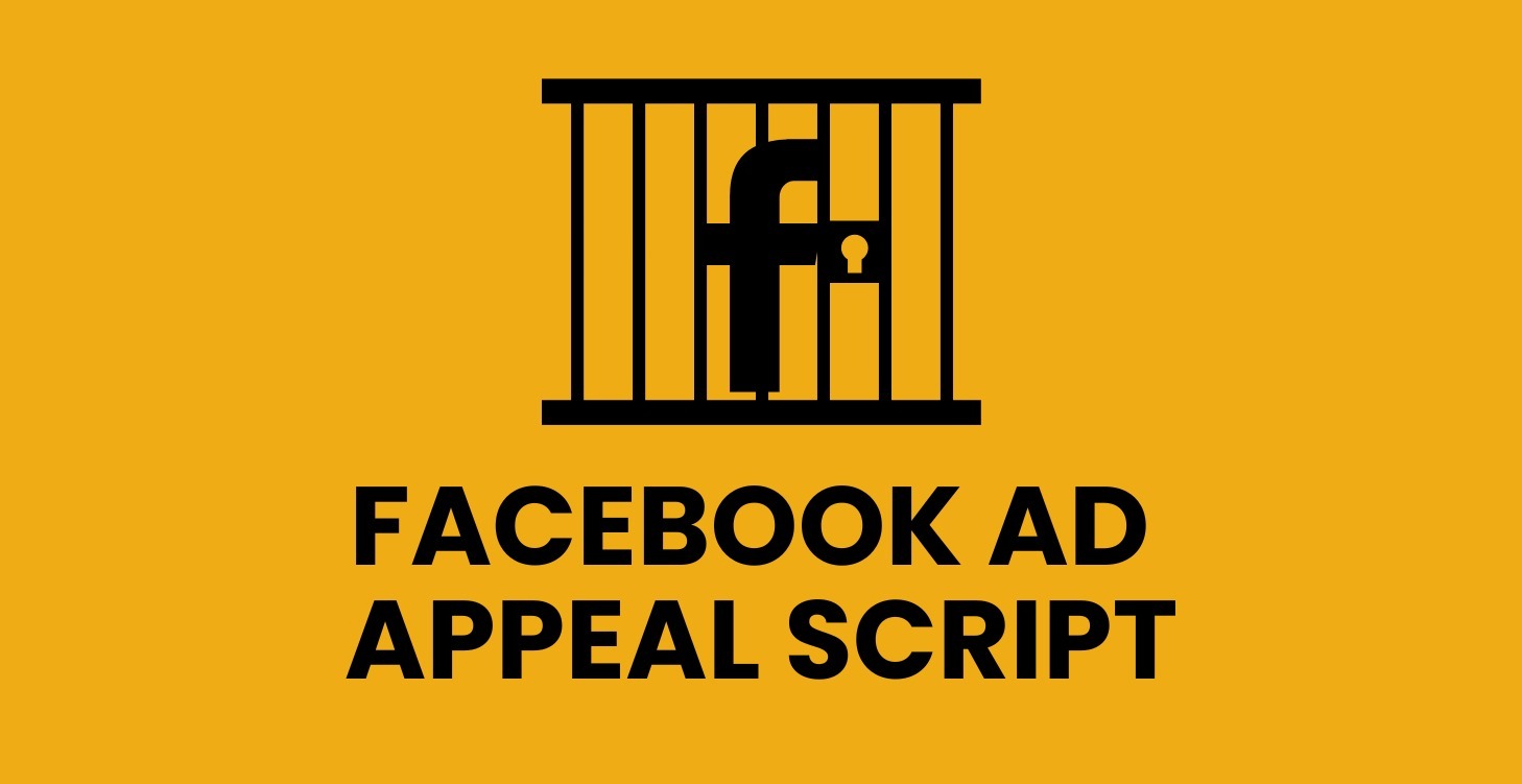 Facebook Ad Appeal Script