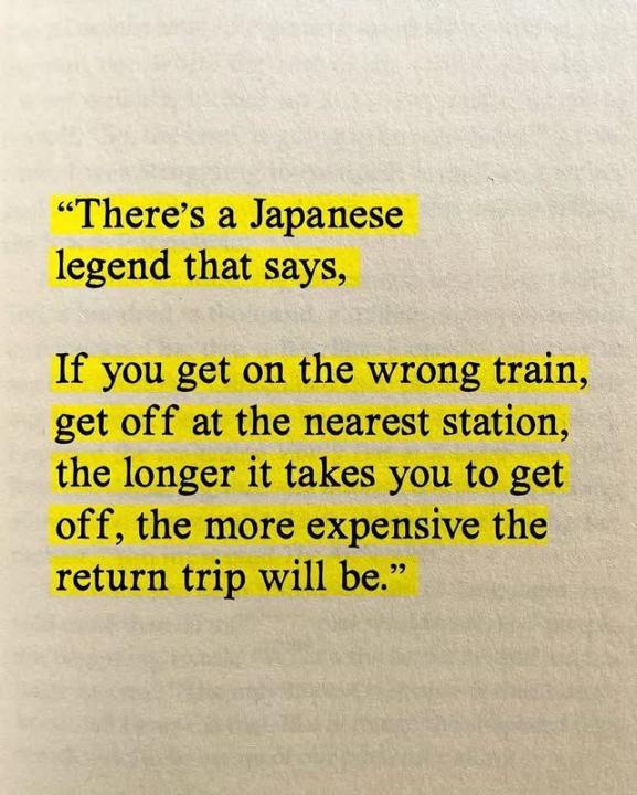 Most of us don’t stay on the wrong path because we don’t know it’s wrong….