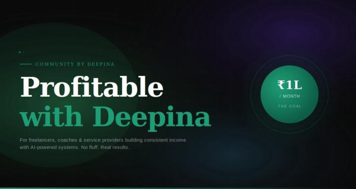 Profitable with Deepina