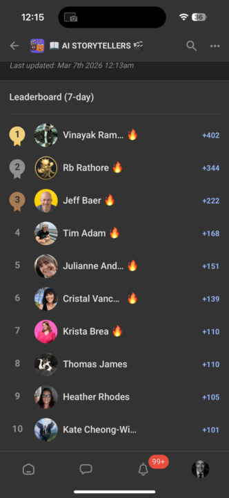 I never thought I would see a new #1