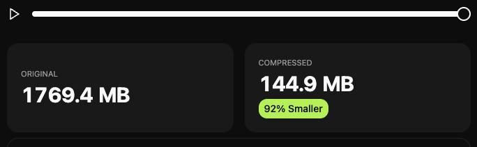 New Video Compression Tool 