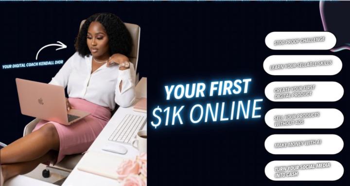 Your First $1K Online