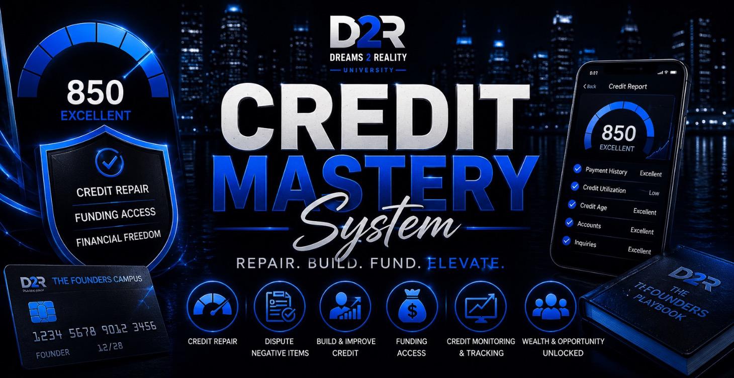 D2RU Credit Mastery