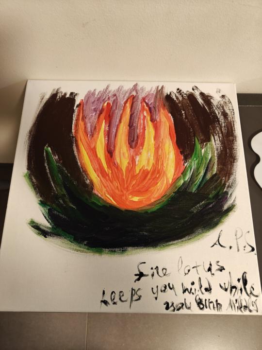 Fire lotus
