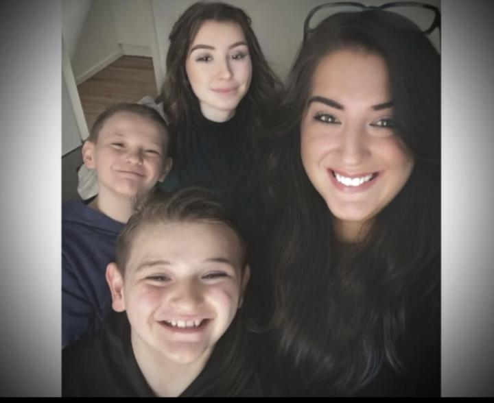 My babies CAJ my life my world loves u from mum x