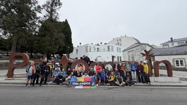 Un saludo desde el Camino