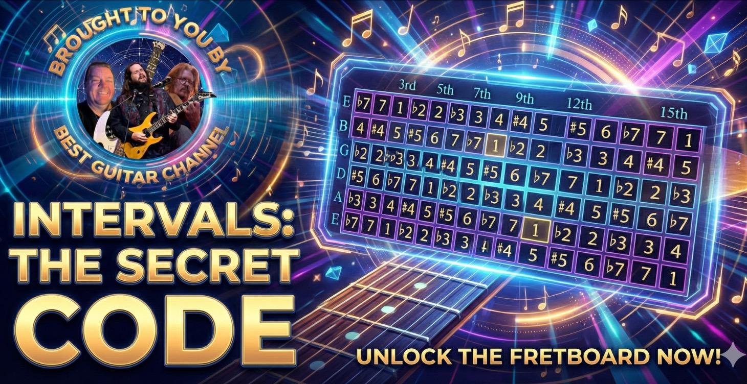 Intervals: The Building Blocks of The Guitar Neck