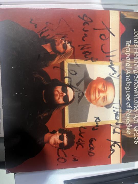 My Signed Copy of Temporal 