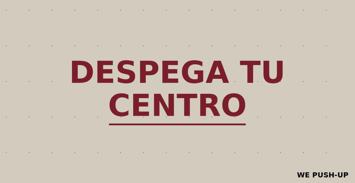 Despega tu centro.