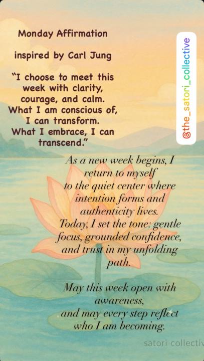 Monday Affirmation