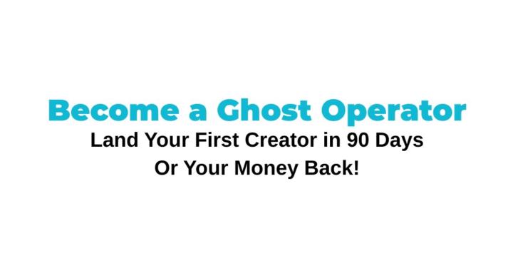 Ghost Operators