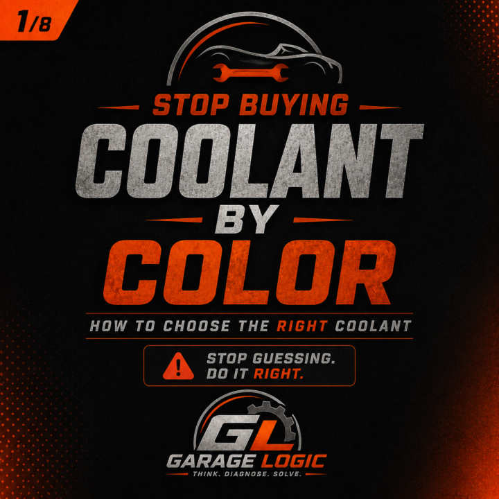 Stop Choosing Coolant By Colour 🛑