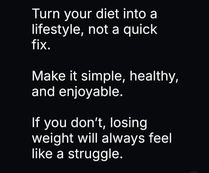 Weight loss is simple if you just ignore the noise.