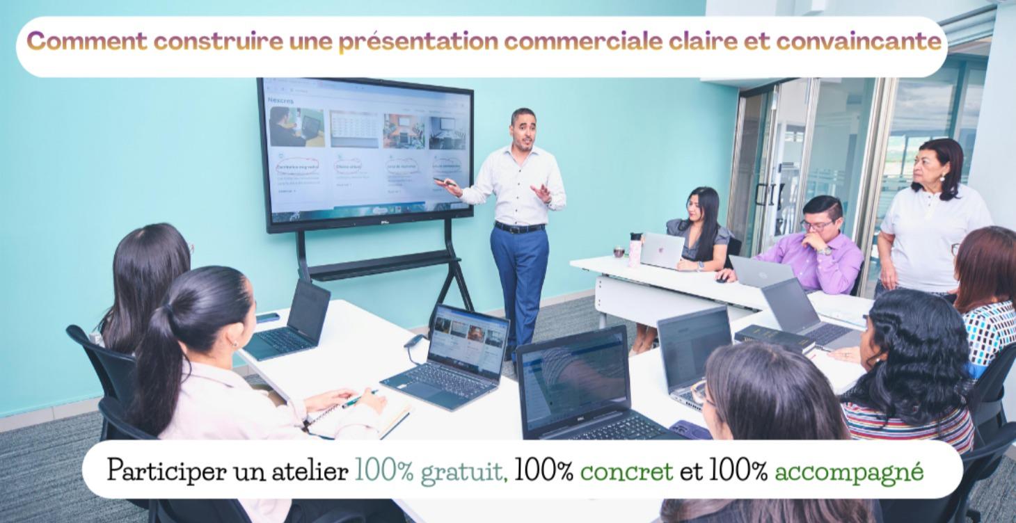 Présentation Commerciale claire et convaincante