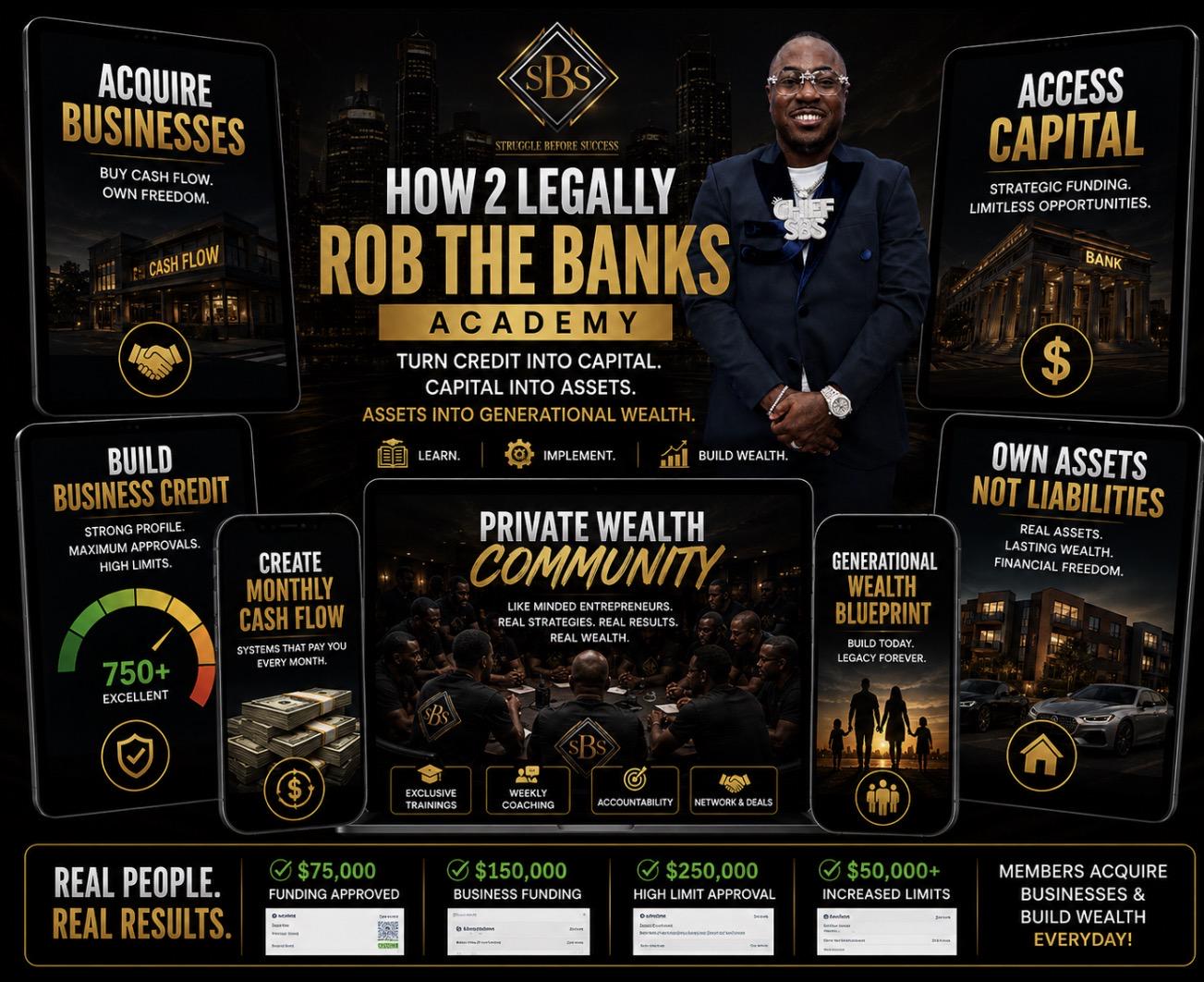 HOW 2 LEGALLY ROB THE BANKS
