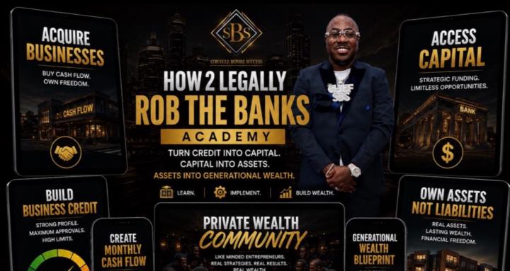 HOW 2 LEGALLY ROB THE BANKS