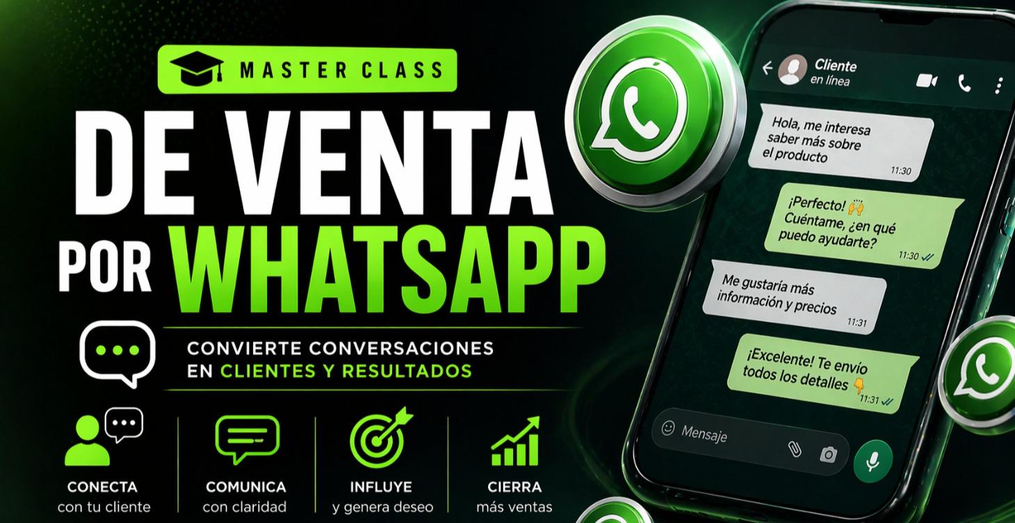 WhatsApp que Vende: Converte chats en clientes