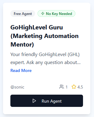 GoHighLevel Mentor - AI Agent to Answer Anything GHL!