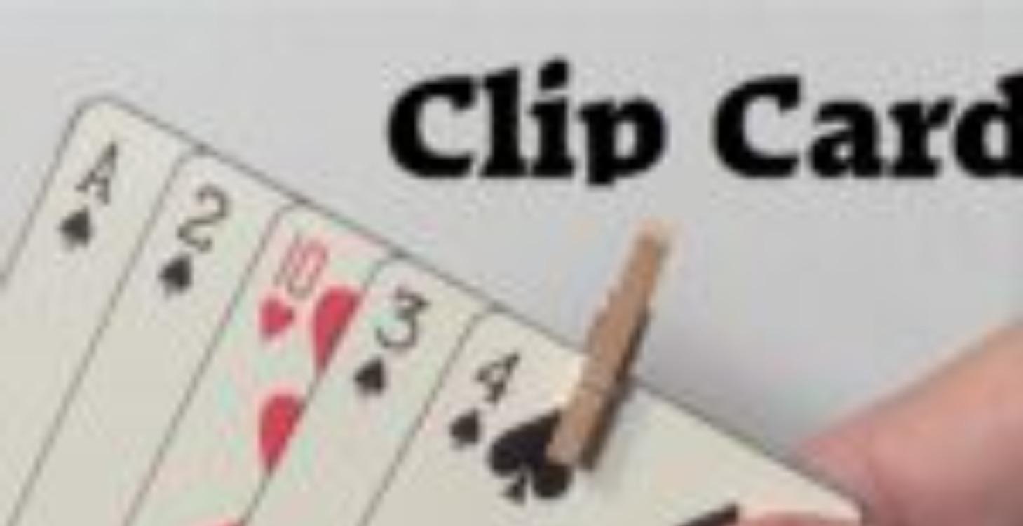 The Classic "Clip Card" going Retro