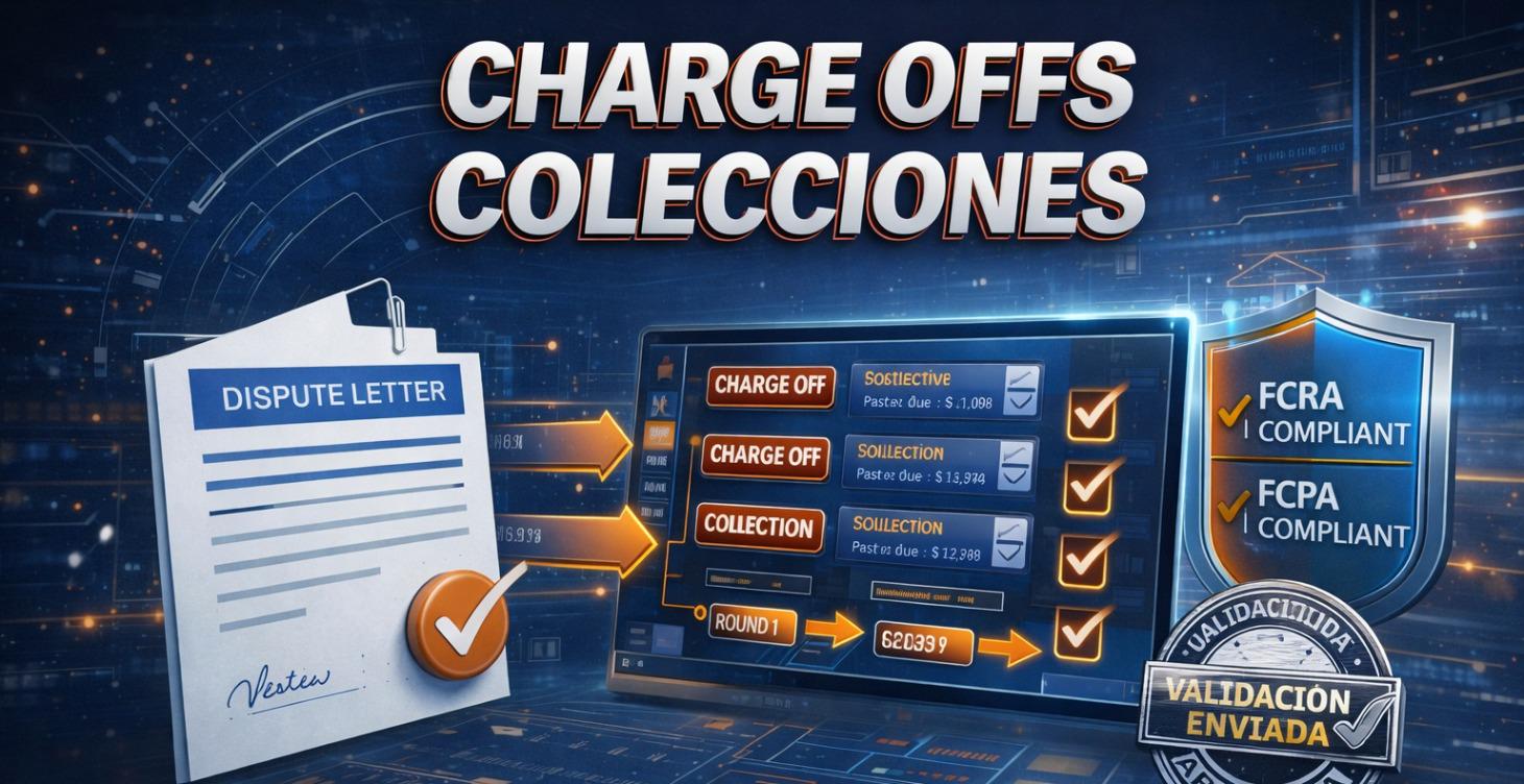 Disputa Charge offs/Colecciones