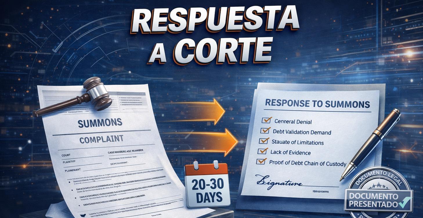 Plantilla Respuesta a Summons