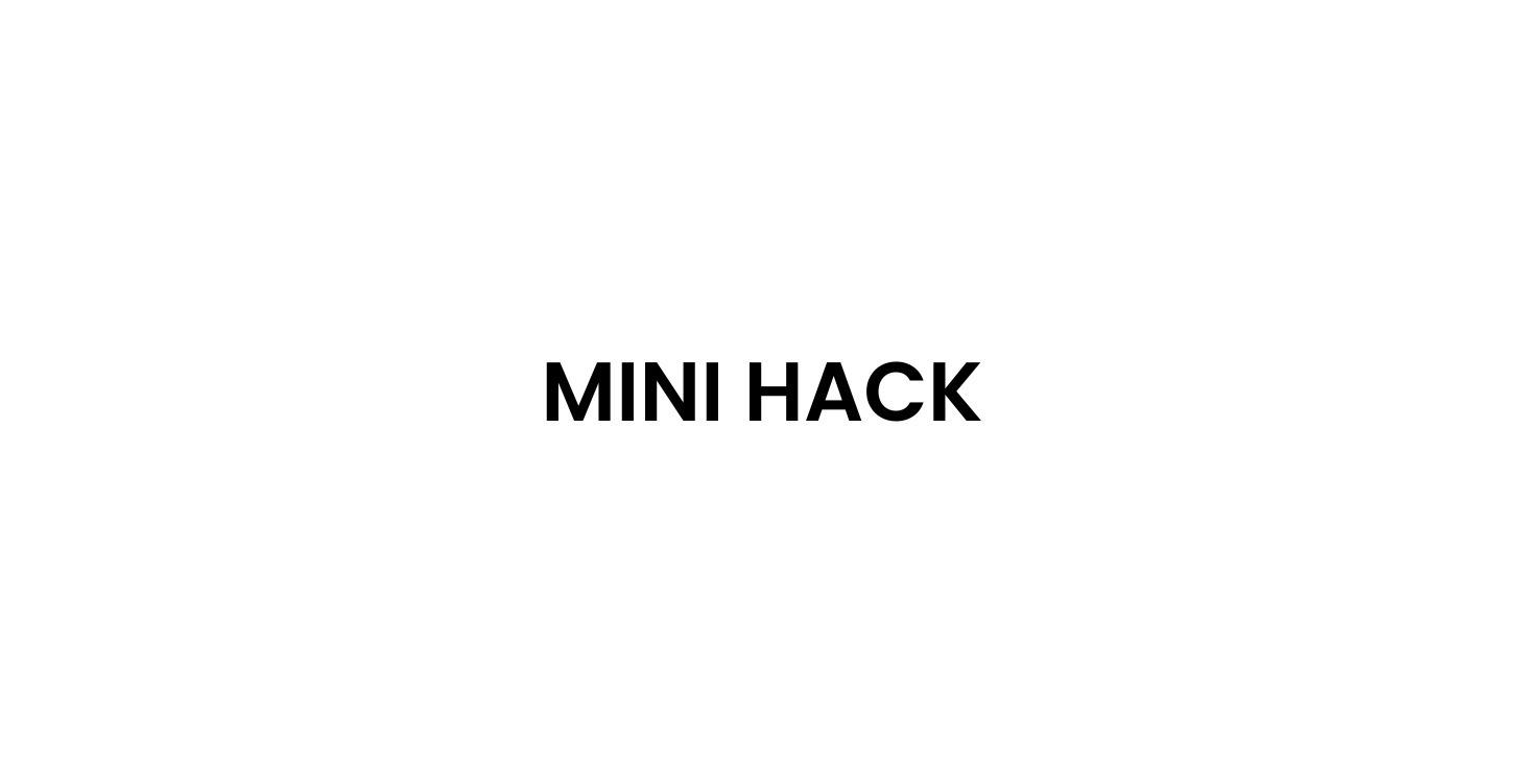 Mini Hack BBB & CFPB