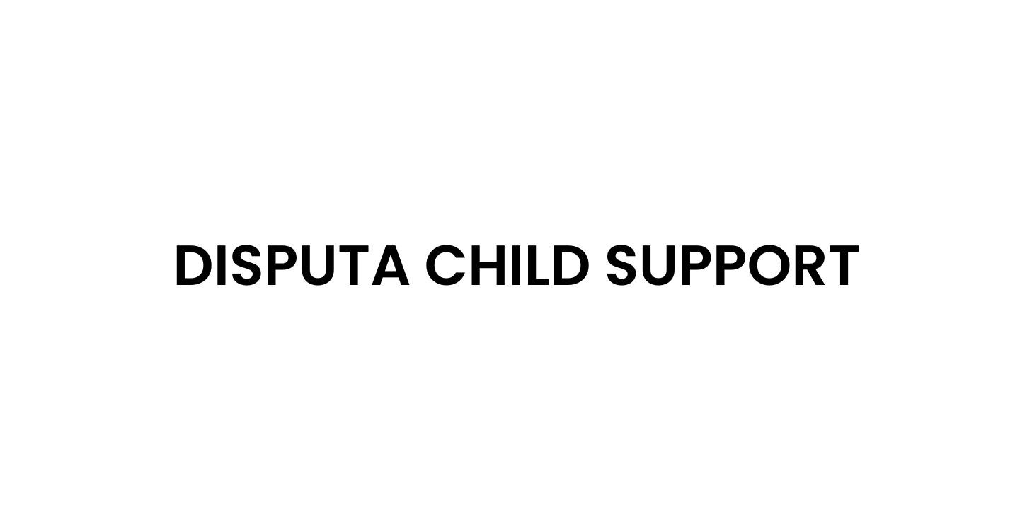 Disputa Child Support