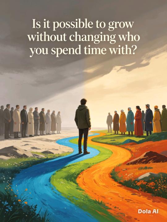 🔍 Growth and Your Circle – Can You Change Alone?