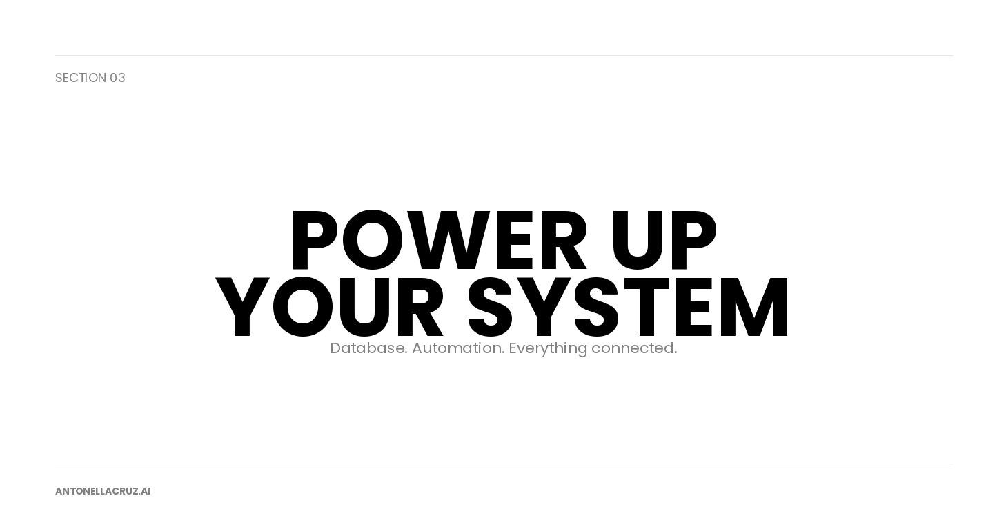 Wire The Nervous System